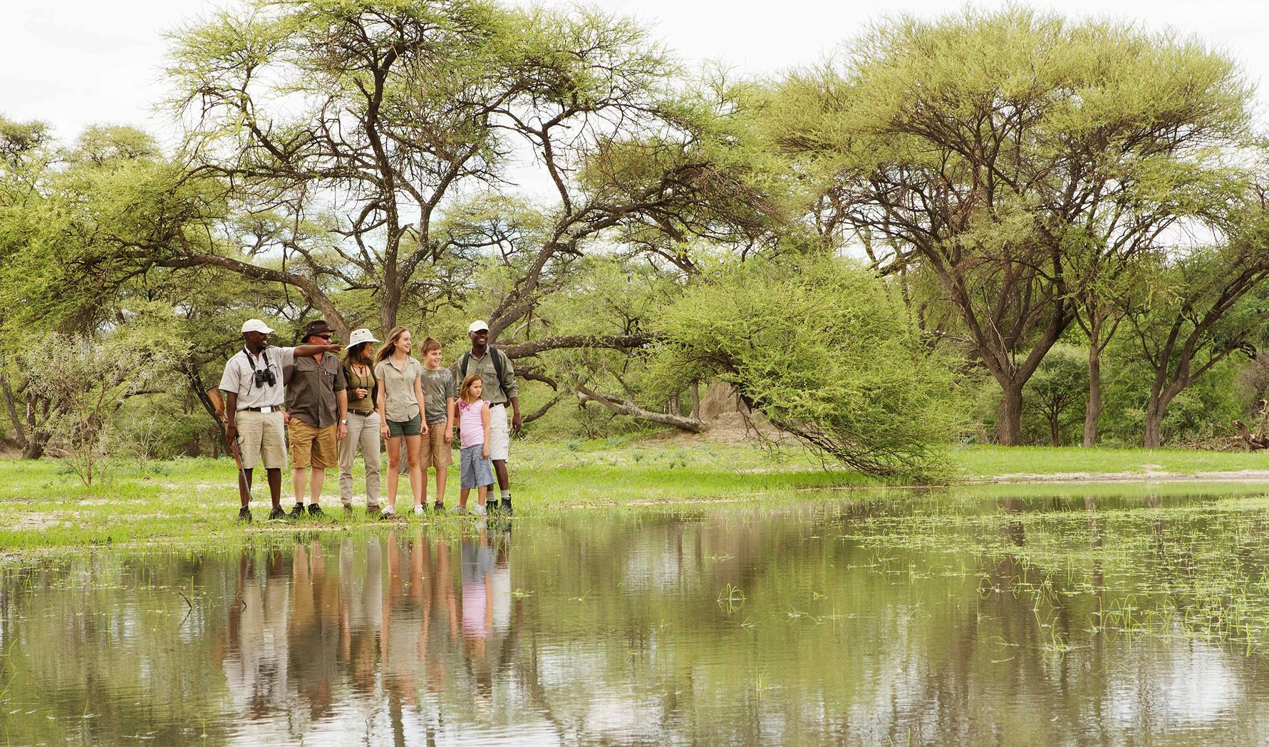 Family walking safari option 2